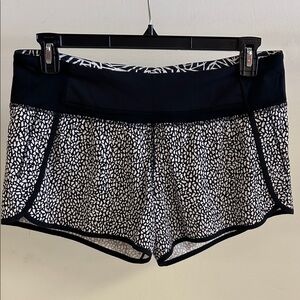 Lululemon Athletica Black and White shorts